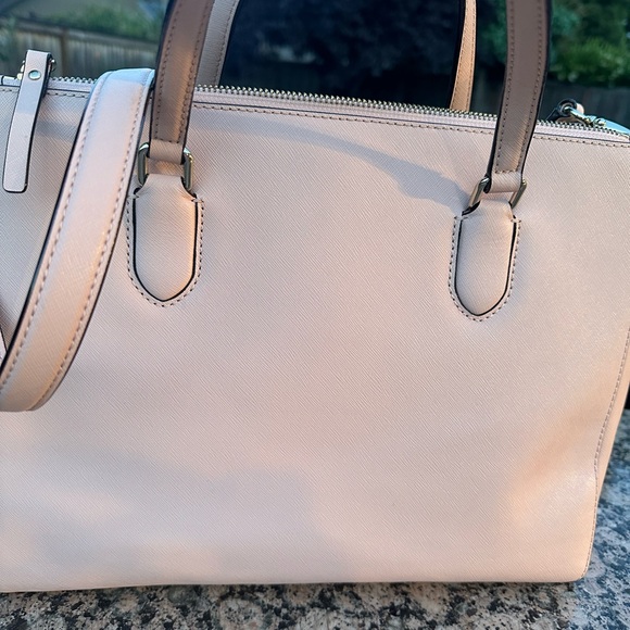 Kate Spade Soft Pink 3 Part Handbag with Crossbody Strap - Picture 9 of 14